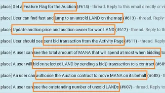 When second LAND auction?